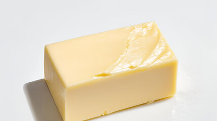 Butter isolated on white background