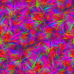 vibrant abstract pattern with colorful lines and shapes on a textured background