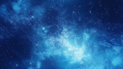 Obraz premium Enchanting Cosmic Scene with Beautiful Abstract Backgrounds Filled with Stars and Galactic Mysteries in a Mesmerizing Night Sky