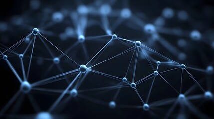 Abstract Network Connection  Global Communication  Data  Technology