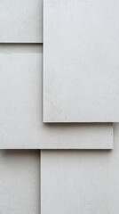 Minimalist Abstract Background with Overlapping White Rectangular Panels for Modern Design Concepts