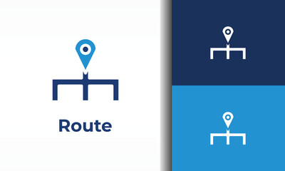 Route Vector, Icon Or Logo Sign Isolated Symbol Illustration