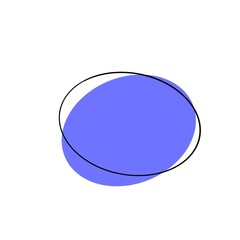 abstract speech bubble