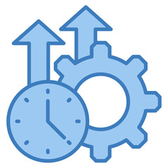 Productivity Icon Element For Design