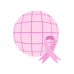 World Cancer Day Awareness Illustration 