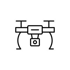 Drone Technology icon simple vector symbol