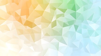 Obraz premium Abstract Pastel Polygon Background Geometric Triangles Low Poly Texture
