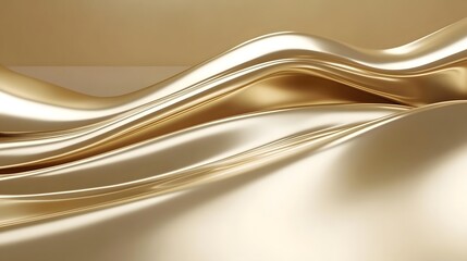 Obraz premium Abstract Gold Waves Luxury Texture Background