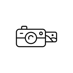 Picture snapshot icon simple vector symbol