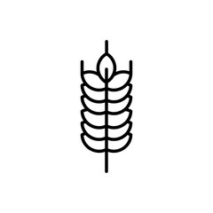 Rye icon simple vector symbol