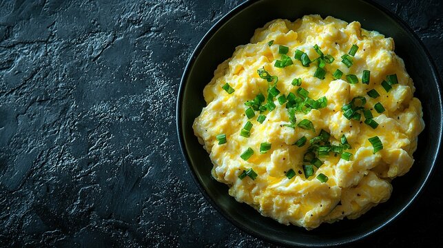 Scrumptious Scrambled Eggs with Spring Onions