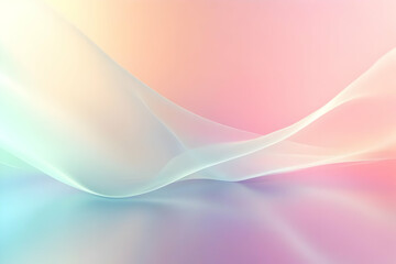 Pastel Gradient Flows Seamlessly: Abstract Background