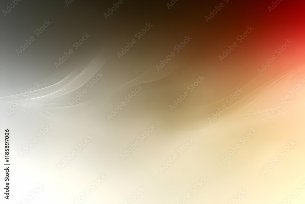 Poster abstract waves flow smoothly with gradient background seamlessly