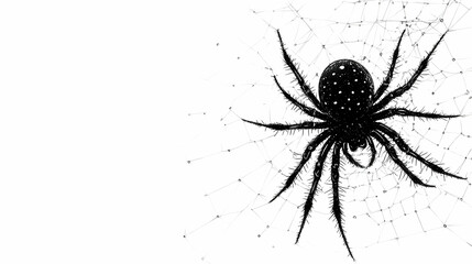 Spider Spins Intricate Web: Nature's Engineering Marvel