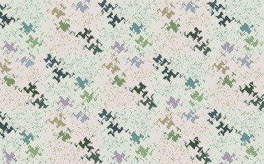 Digital And Textile Design Pattern