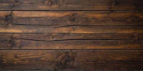 Naklejka premium Dark Wood Texture Background Surface Top View. Old and Weathered. Detailed Grain Texture. Natural Organic Texture. Deep Dark Tones. Ideal for Rustic or Vintage Backgrounds. Textured Designs Template