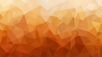 Abstract Orange Low Poly Background Texture