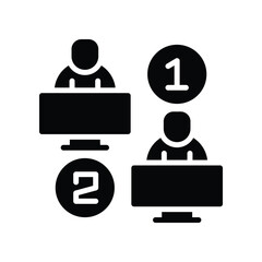 gaming sport icon. vector glyph icon for your website, mobile, presentation, and logo design.