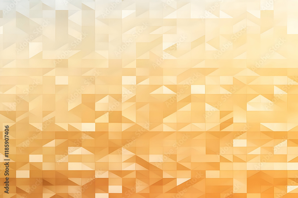 Aufkleber geometric shapes create abstract gold design background with gradient