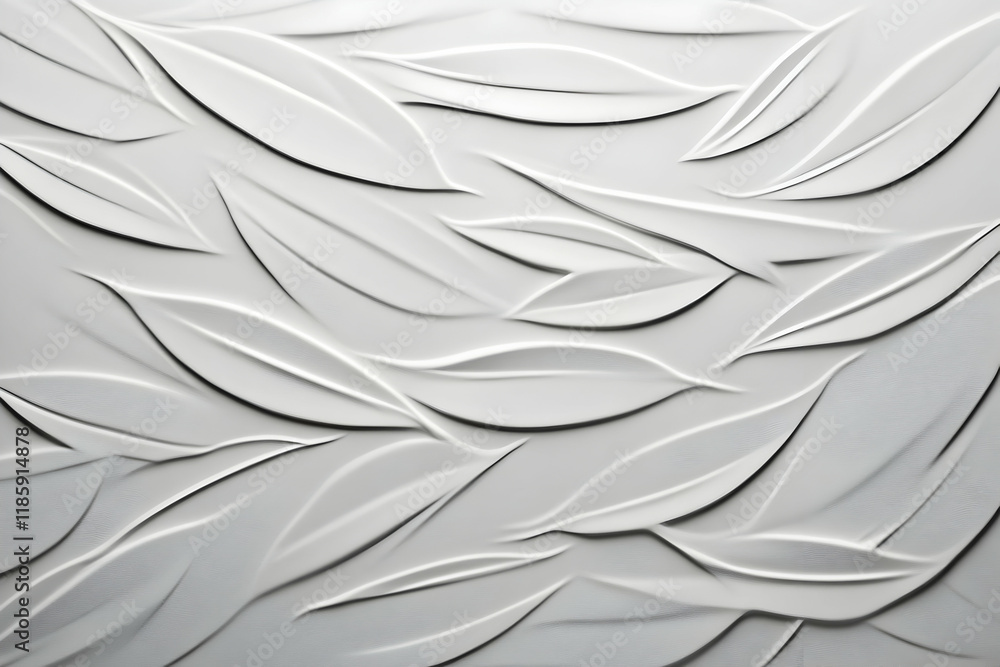 Aufkleber white abstract background flows smoothly with elegant design