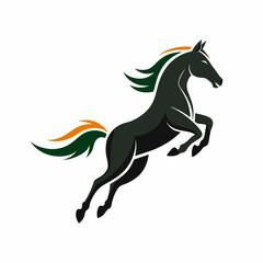 horse silhouette illustration