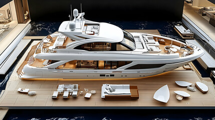 Luxury Yacht Docks at Private Waterfront Villa with Ocean Views