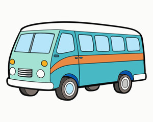 bus vector illustration