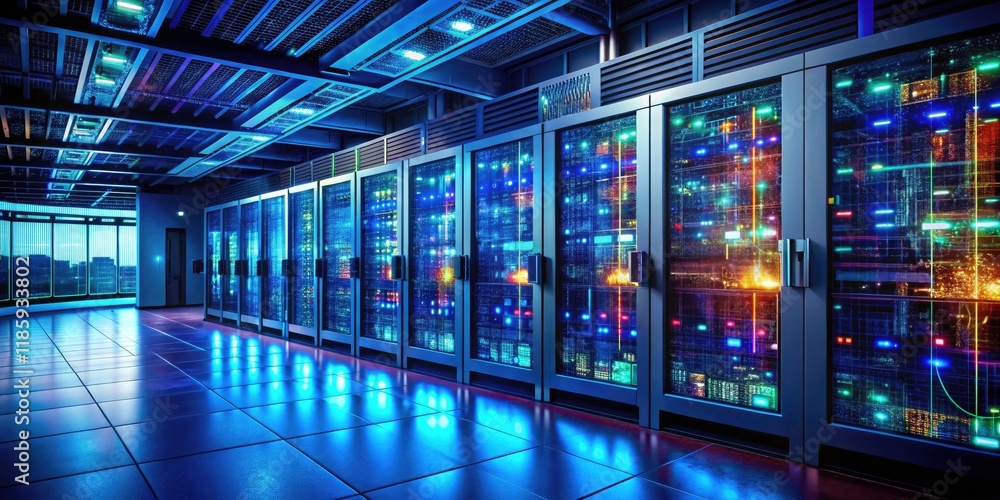 Poster business intelligence gains from ai's low-light data analysis via optimized network technology proce