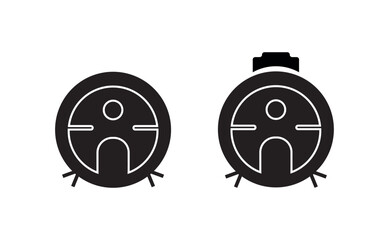 robot cleaner icon	