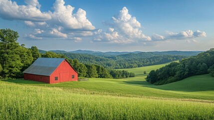 Obraz premium A busy farmer at a roadside vegetable stand, arranging fresh produce for customers with a smile on their face