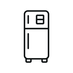 Refrigerator icon vector design templates simple and modern