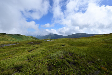 Climbing Mt. Aizu-Komagatake, Fukushima, Japan