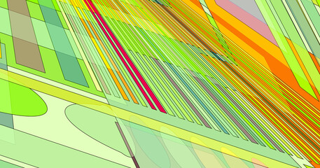 Fototapeta premium abstract background with colorful lines