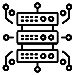 Technology Integration Icon