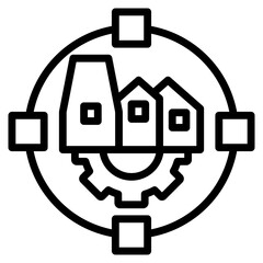 Supply Chain Icon