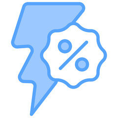 Obraz premium Flash Sale Icon