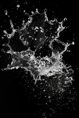 Obraz premium A Splash of Clear Water