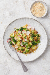 Broccoli Salad with Couscous