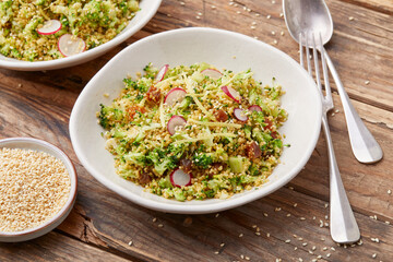 Broccoli Salad with Couscous