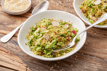 Broccoli Salad with Couscous