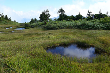 Climbing Mt. Aizu-Komagatake, Fukushima, Japan