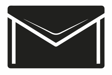 envelope  silhouette vector illustration