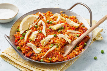 Fennel and Artichoke Paella