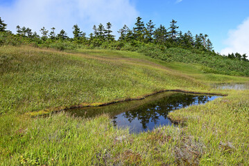 Climbing Mt. Aizu-Komagatake, Fukushima, Japan