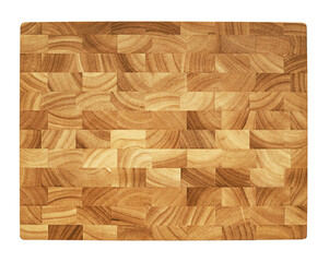 Above of end grain wood table or cutting board.for kitchenware or food menu.real photographs material