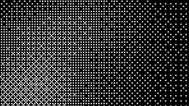 black and whit pixel background antimation