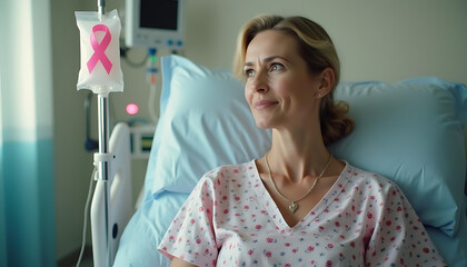 Fototapeta premium Breast Cancer Awareness Symbol 