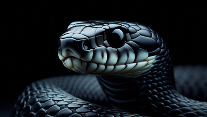 close up of a snake