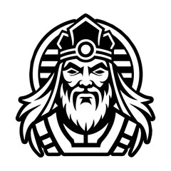 A solid style icon of the wisdom of ages