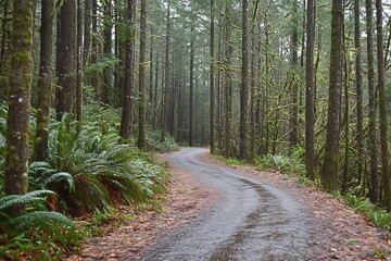Fototapeta premium path in the forest
